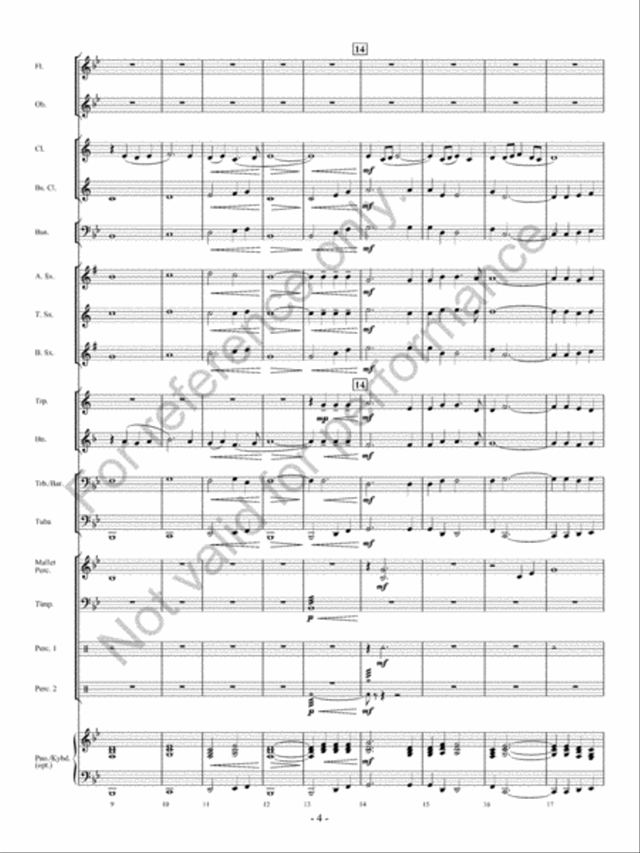 Our First Band Concert Our First Band Concert Concert Band scores gallery preview page 23