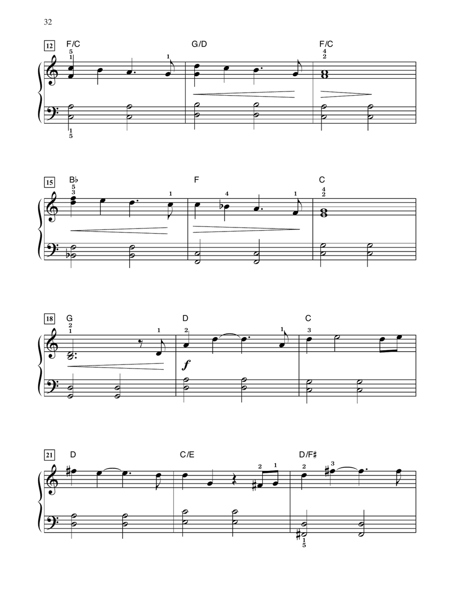 Erebor (from The Hobbit: An Unexpected Journey) (arr. Dan Coates) Easy Piano scores gallery preview page 2