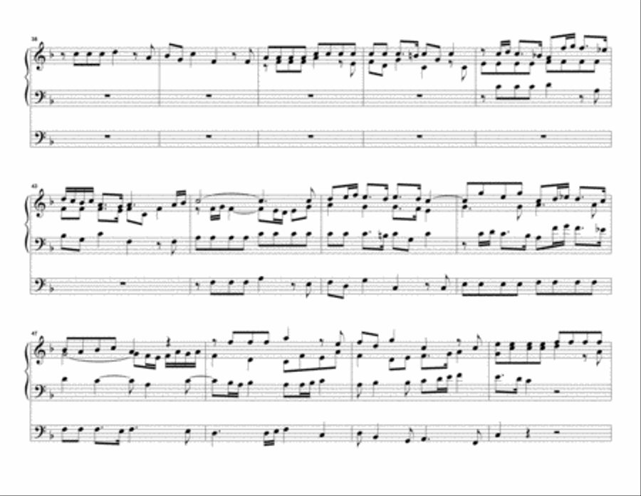 Toccata in F Major, BuxWV 157 Organ Solo scores gallery preview page 5
