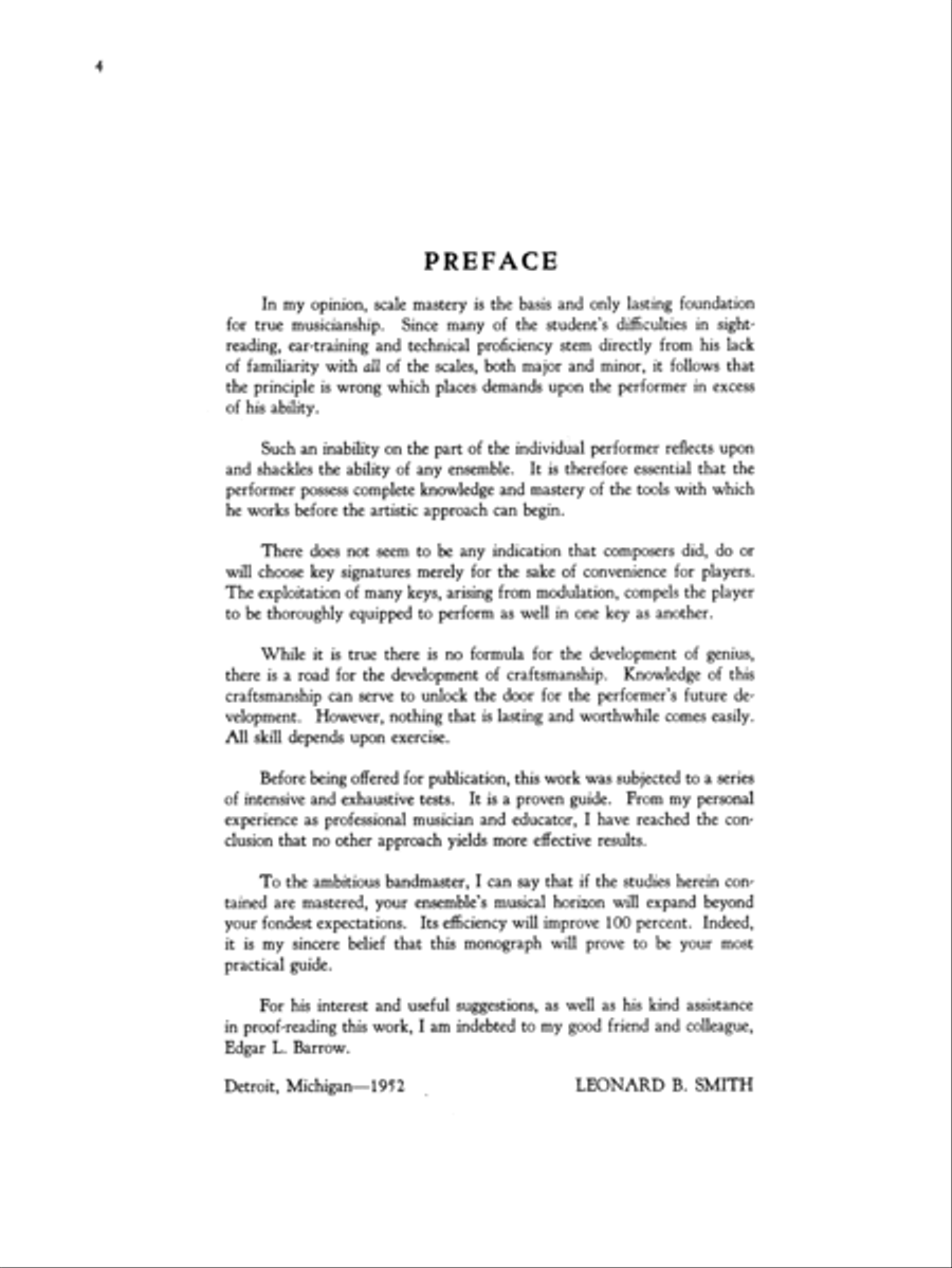 Treasury of Scales for Band and Orchestra Chamber Orchestra scores gallery preview page 5