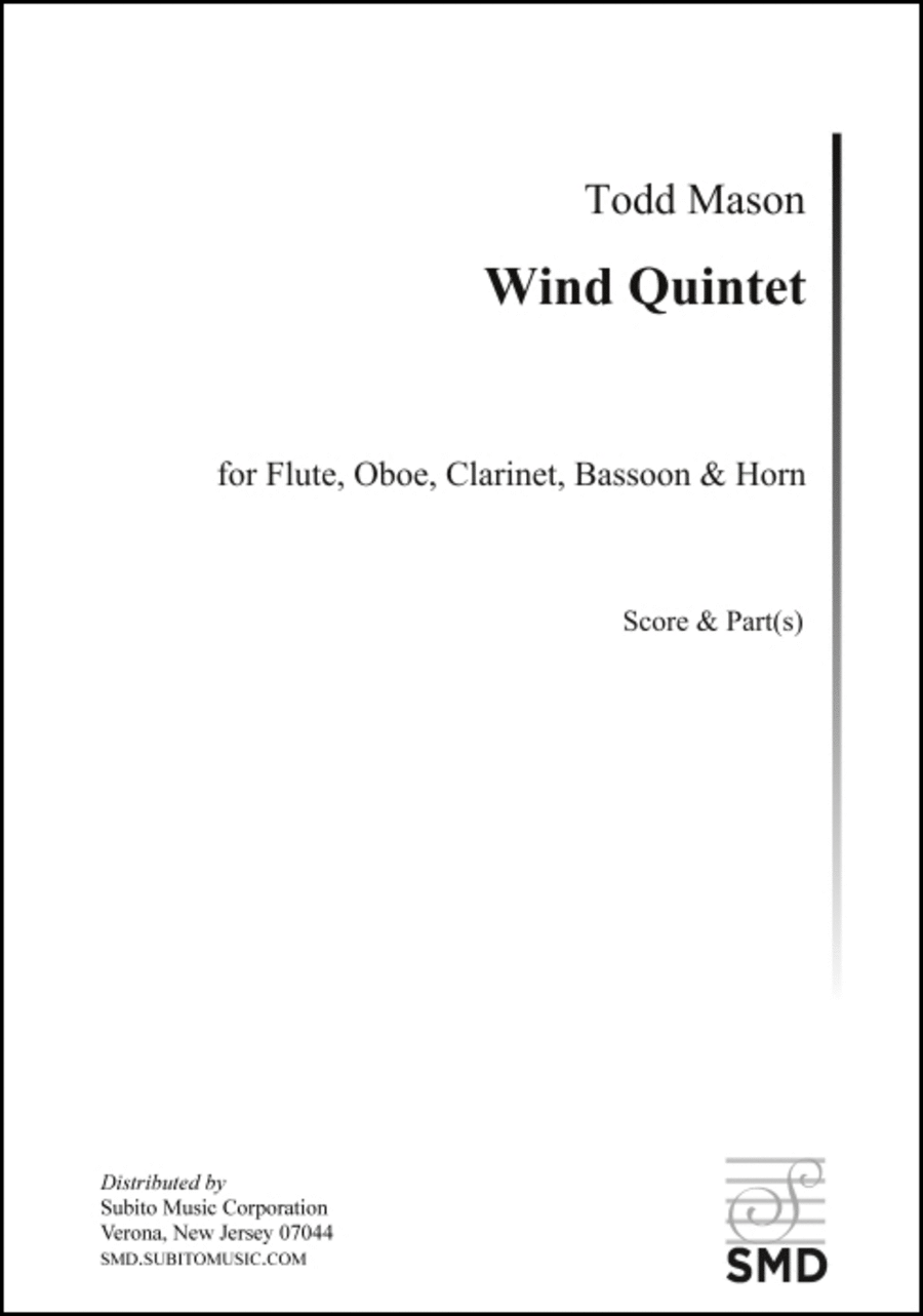 Wind Quintet Wind Quintet Woodwind Quintet scores gallery preview page 1