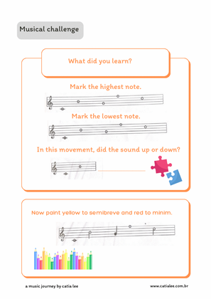 Book cover for Musical Theory for Kids - Sound Moviment and Note duration