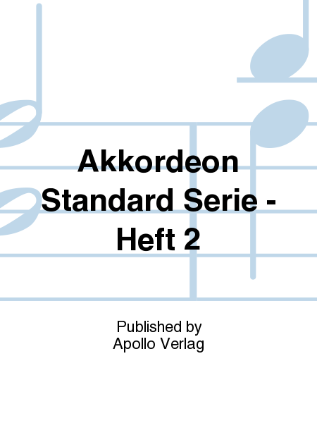 Akkordeon Standard Serie Book 2