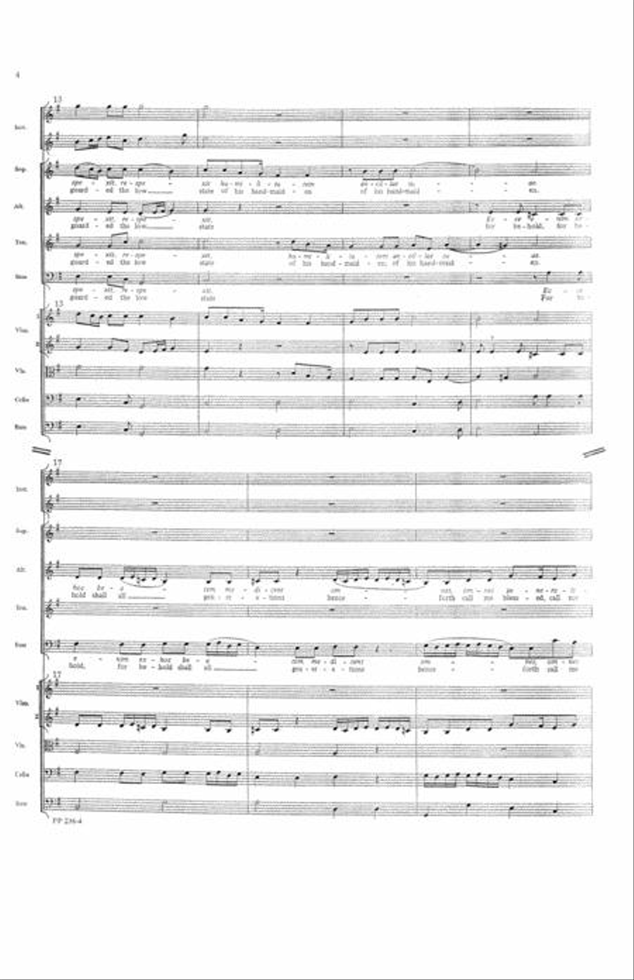 Magnificat in G - String Parts & Score String Orchestra scores gallery preview page 5