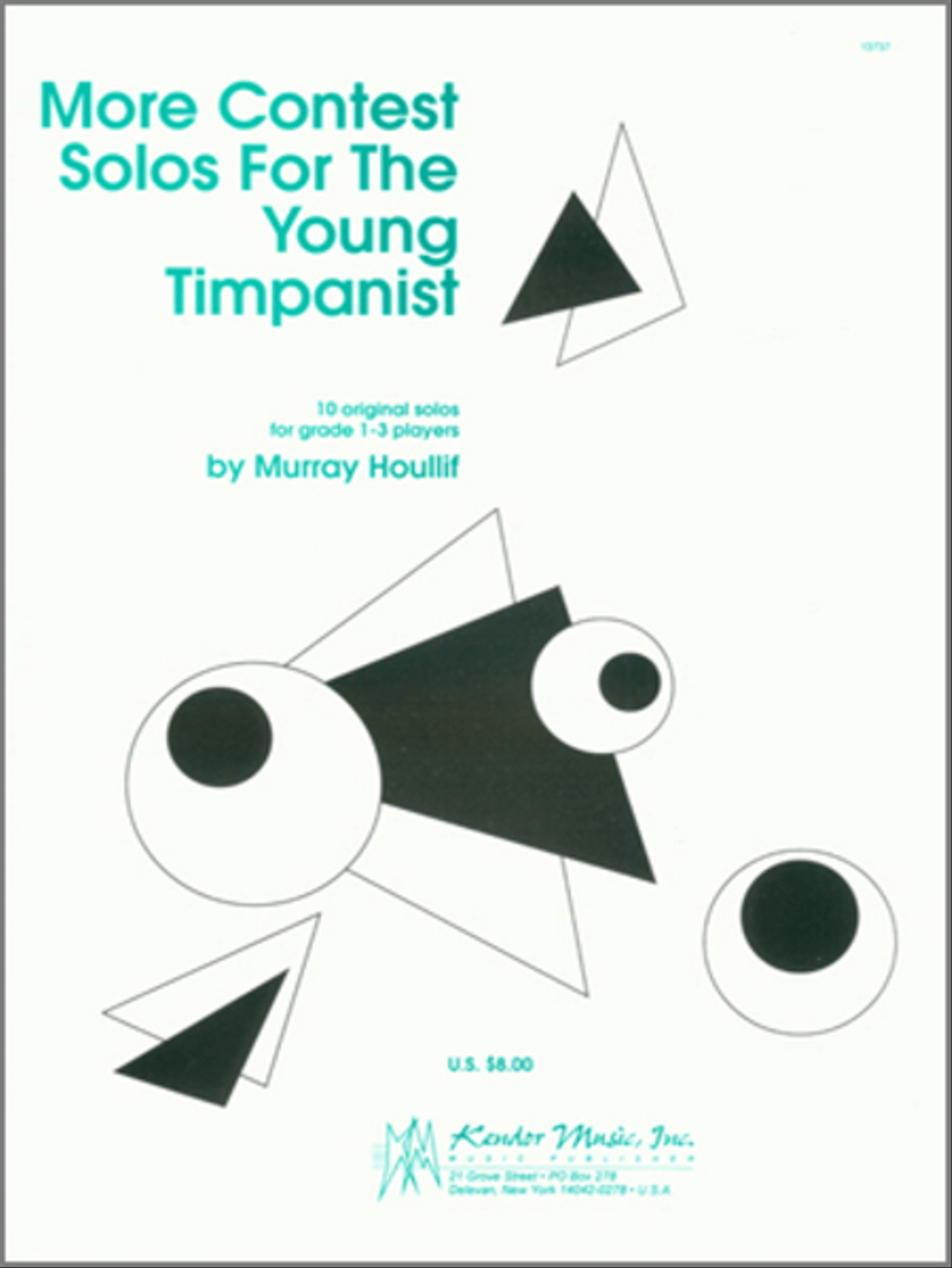 More Contest Solos For The Young Timpanist Percussion scores gallery preview page 1