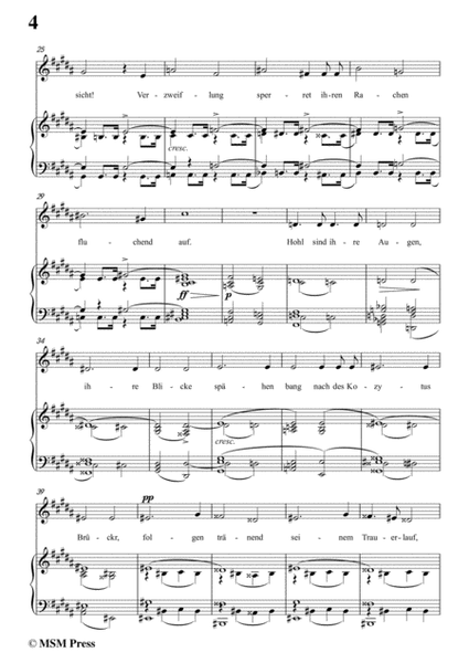 Schubert-Gruppe aus dem Tartarus,Op.24 No.1,in B Major,for Voice&Piano image number null