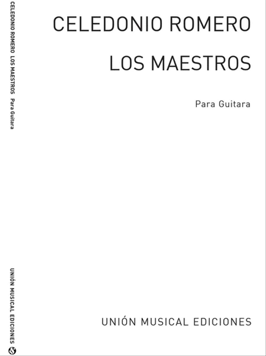 Los Maestros Tres Canciones Para Tres Principales Acoustic Guitar scores gallery preview page 1