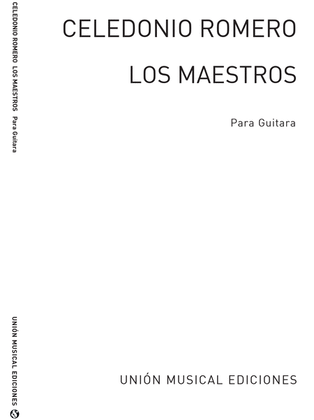 Book cover for Los Maestros Tres Canciones Para Tres Principales