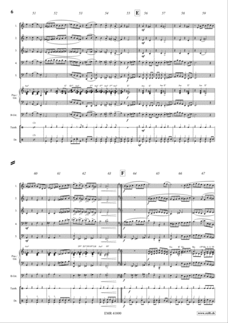 Fascinatin' Gospels Bass Guitar scores gallery preview page 6