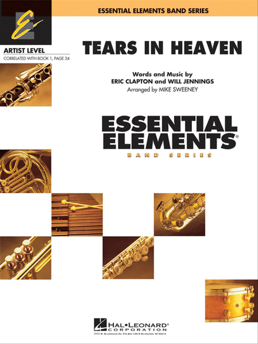 Tears in Heaven Concert Band scores gallery preview page 1