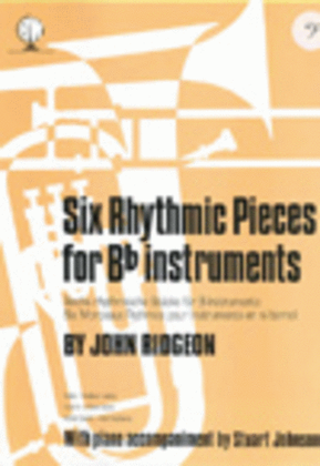 Book cover for Six Rhythmic Pieces (Bass Clef)