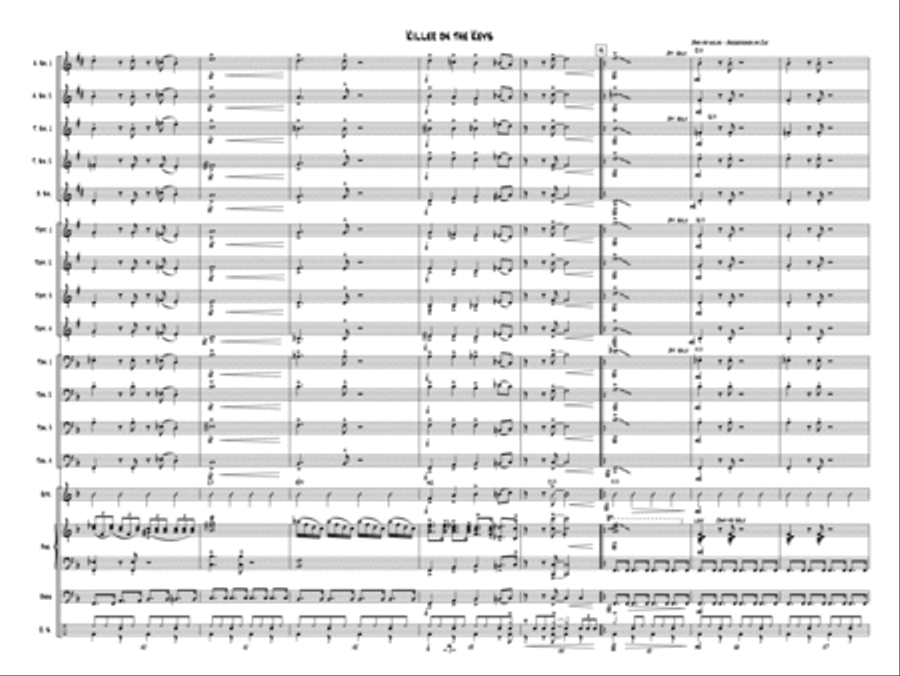 Killer on the Keys Jazz Ensemble scores gallery preview page 7