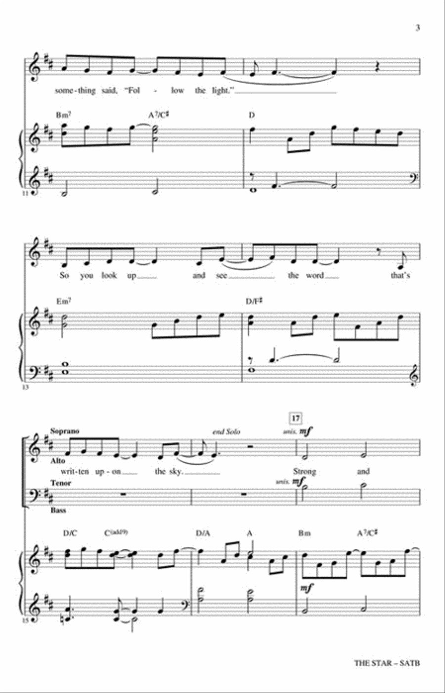 The Star Choir scores gallery preview page 3