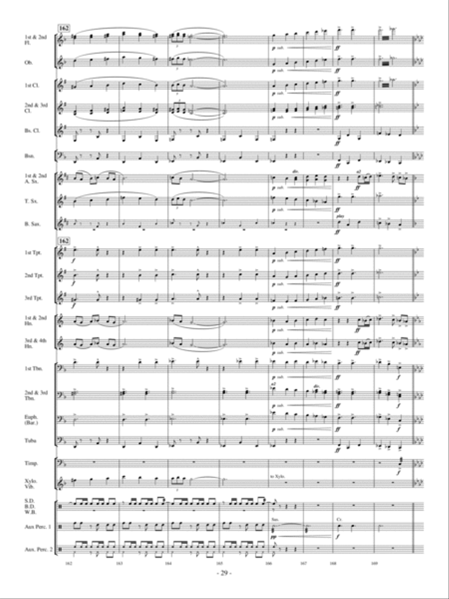 Costa del Sol Costa del Sol Concert Band scores gallery preview page 28