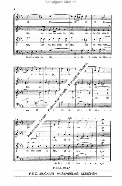 Vier Adventsmotetten aus op. 176 - 4. Ex Sion