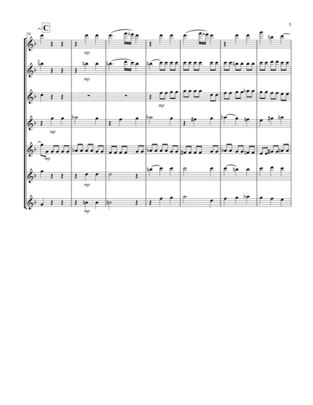 Recordare (from "Requiem") (F) (Oboe Septet)