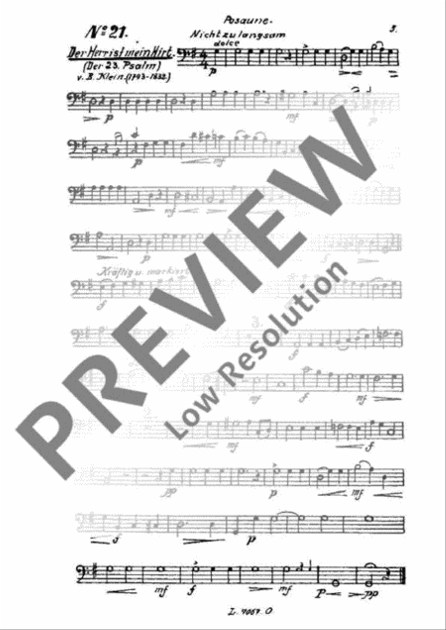 Hannovera Trombone scores gallery preview page 8