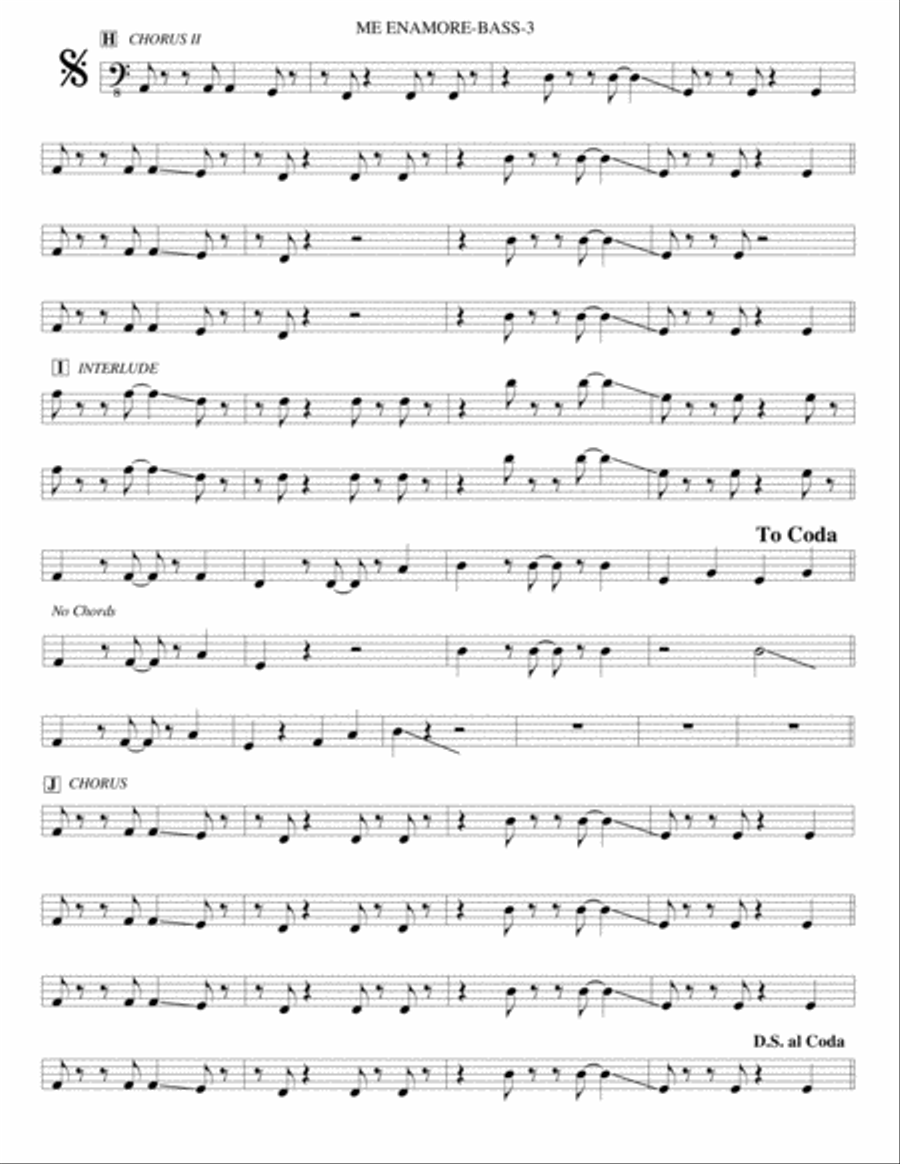 Me Enamore Me Enamore Small Ensemble scores gallery preview page 3