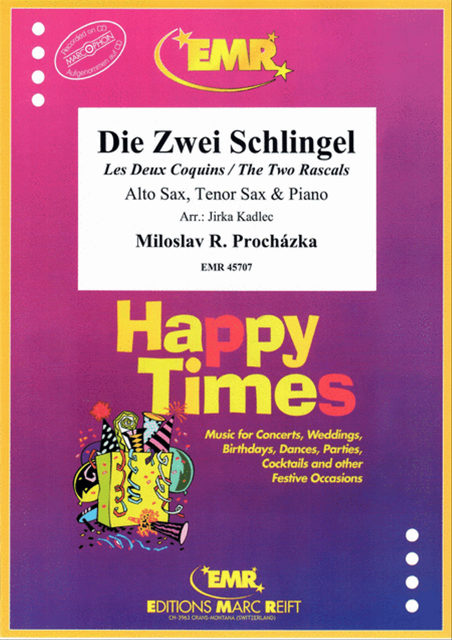 Die Zwei Schlingel Tenor Saxophone scores gallery preview page 1