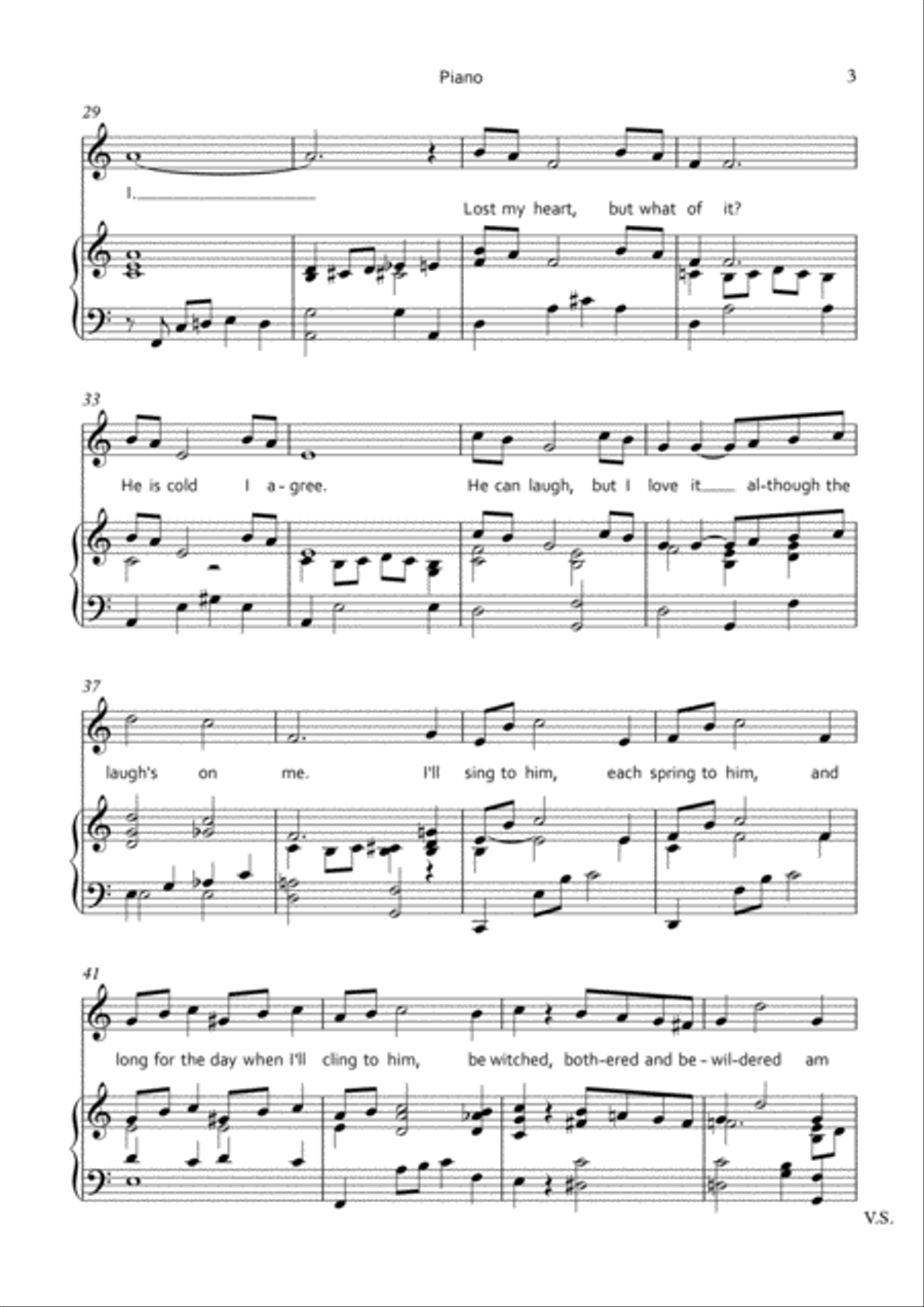 Bewitched Bewitched Voice scores gallery preview page 4