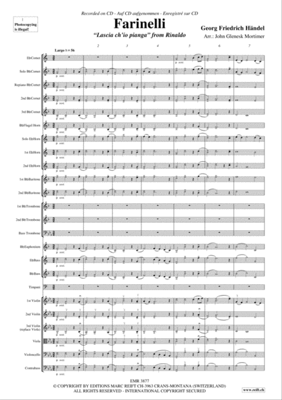 Farinelli Brass Band scores gallery preview page 3