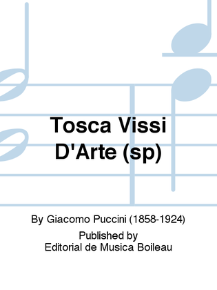 Tosca Vissi D'Arte (sp)