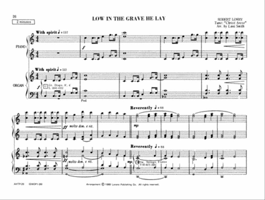 Easter Moods for Organ and Piano Vol 1 Organ scores gallery preview page 10