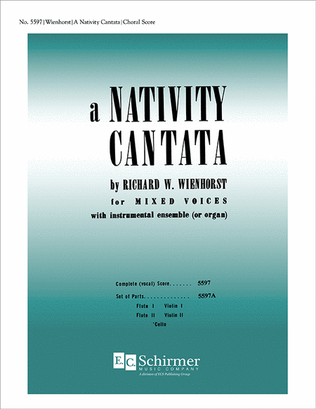 A Nativity Cantata (Choral Score)