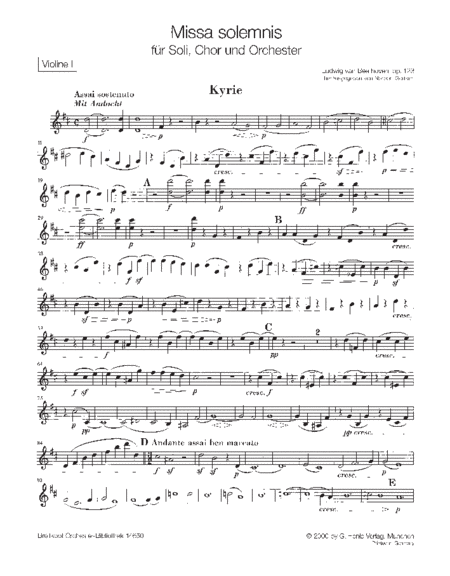 Missa Solemnis in D major Op. 123