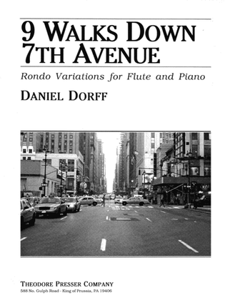 Book cover for 9 Walks Down 7th Avenue