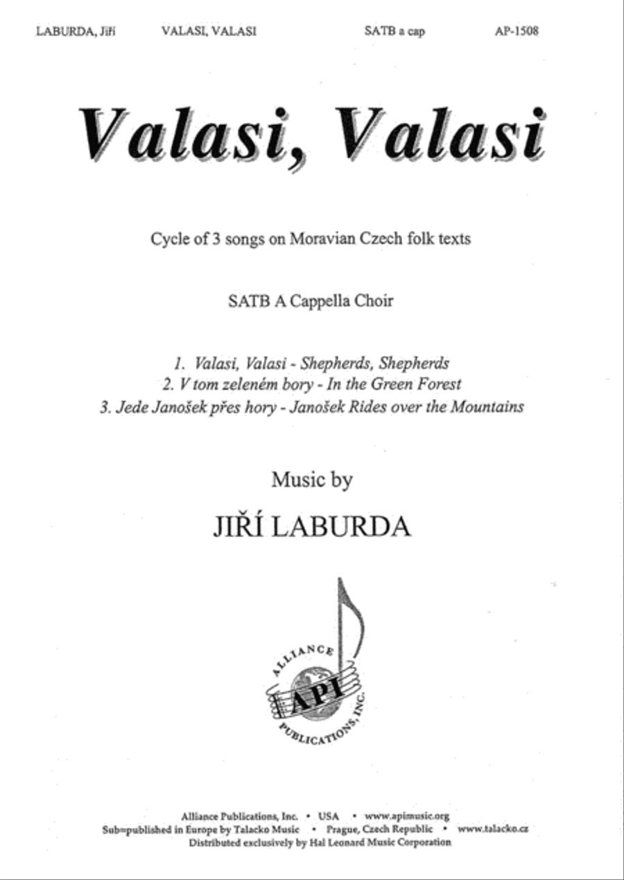 Valasi, Valasi 4-Part scores gallery preview page 1