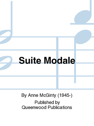 Book cover for Suite Modale