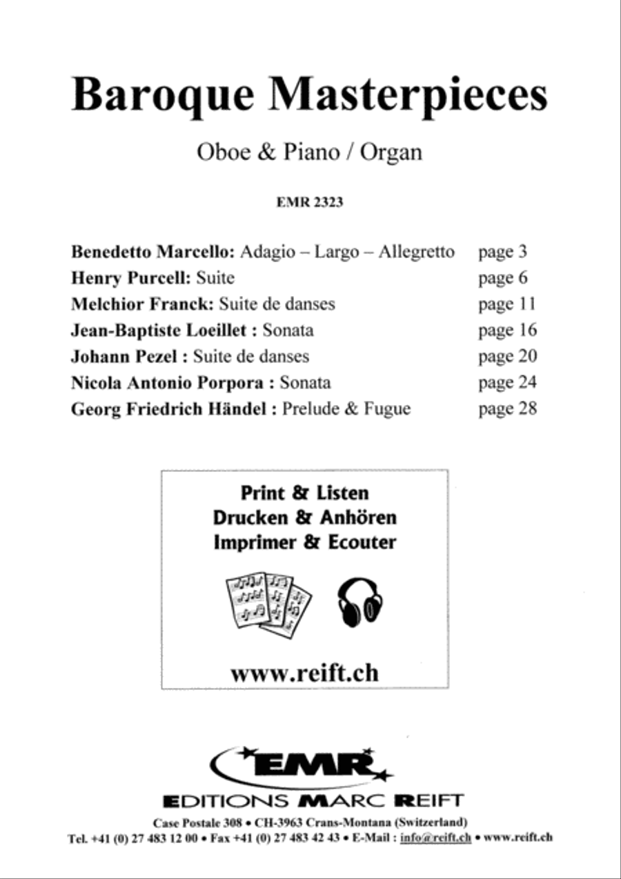 Baroque Masterpieces Organ scores gallery preview page 2