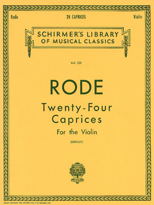 Book cover for 24 Caprices