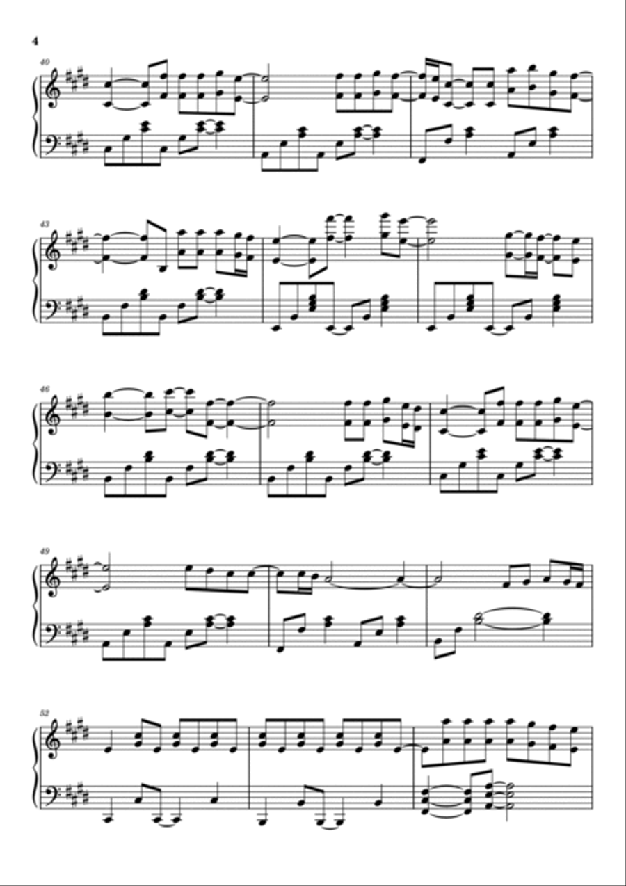 Spending My Time Spending My Time Piano Solo scores gallery preview page 4