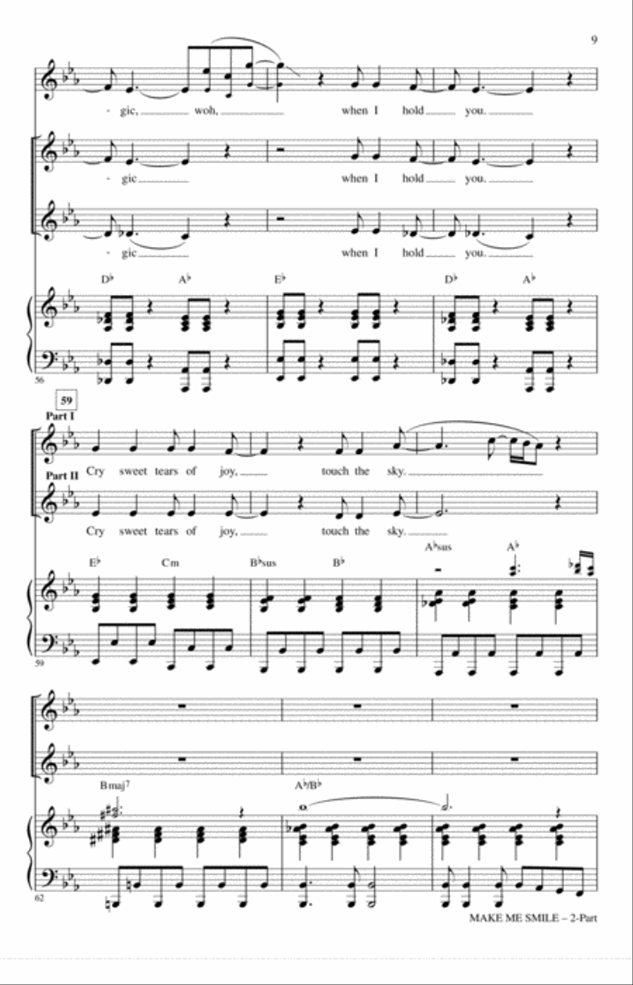 Make Me Smile Make Me Smile 2-Part scores gallery preview page 8
