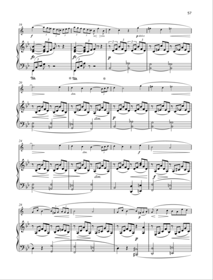 Fantasy Pieces B-Flat Clarinet scores gallery preview page 2