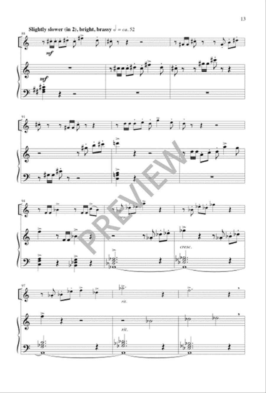 Know That the Lord Is God 4-Part scores gallery preview page 13