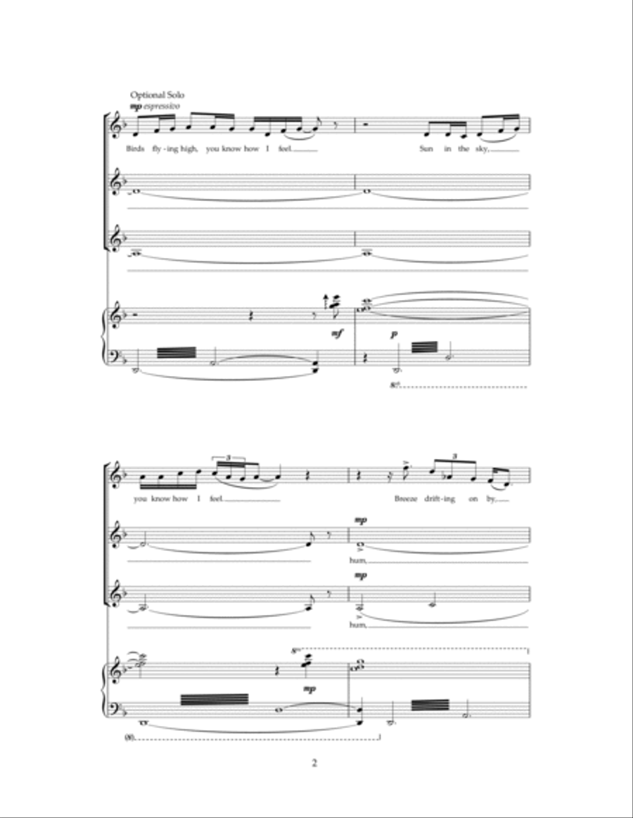 Feeling Good SSA scores gallery preview page 2