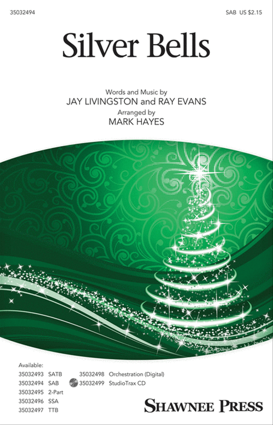 Silver Bells Silver Bells 3-Part scores gallery preview page 1