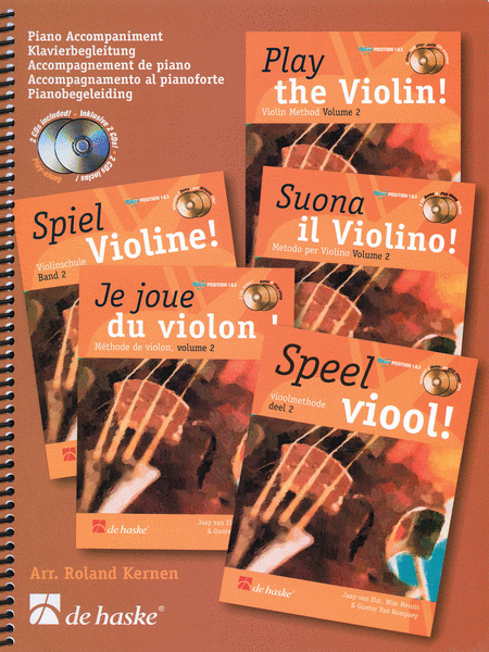 Play The Violin! Vol 2 Piano Accompaniment Bk/2cd