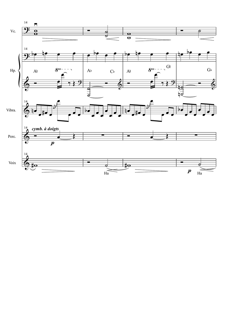 Voyage to Luggnagg (from Gulliver's Travels), for young musicians - score and parts Choir scores gallery preview page 5