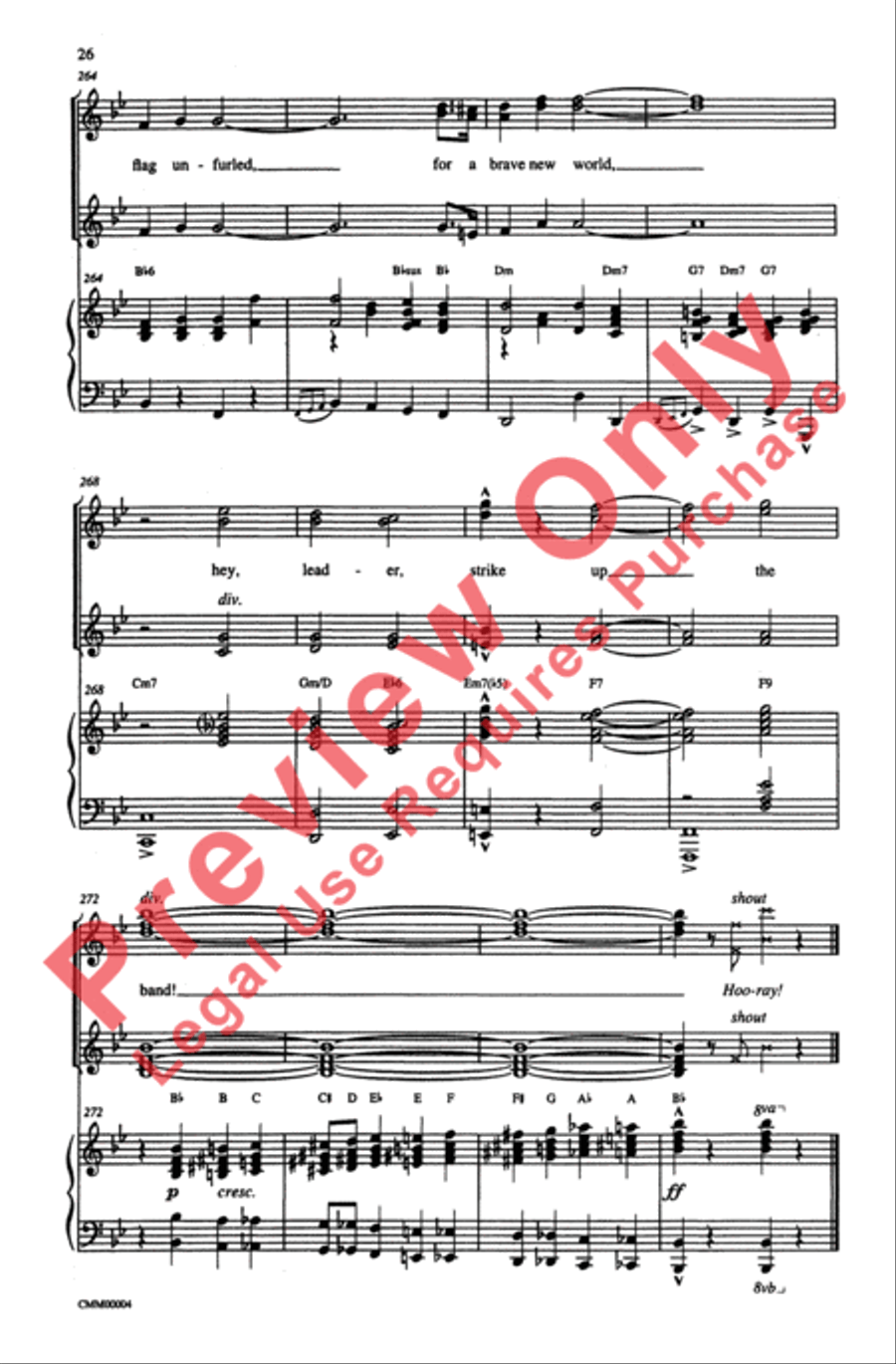 George Gershwin Medley George Gershwin Medley SSA scores gallery preview page 26