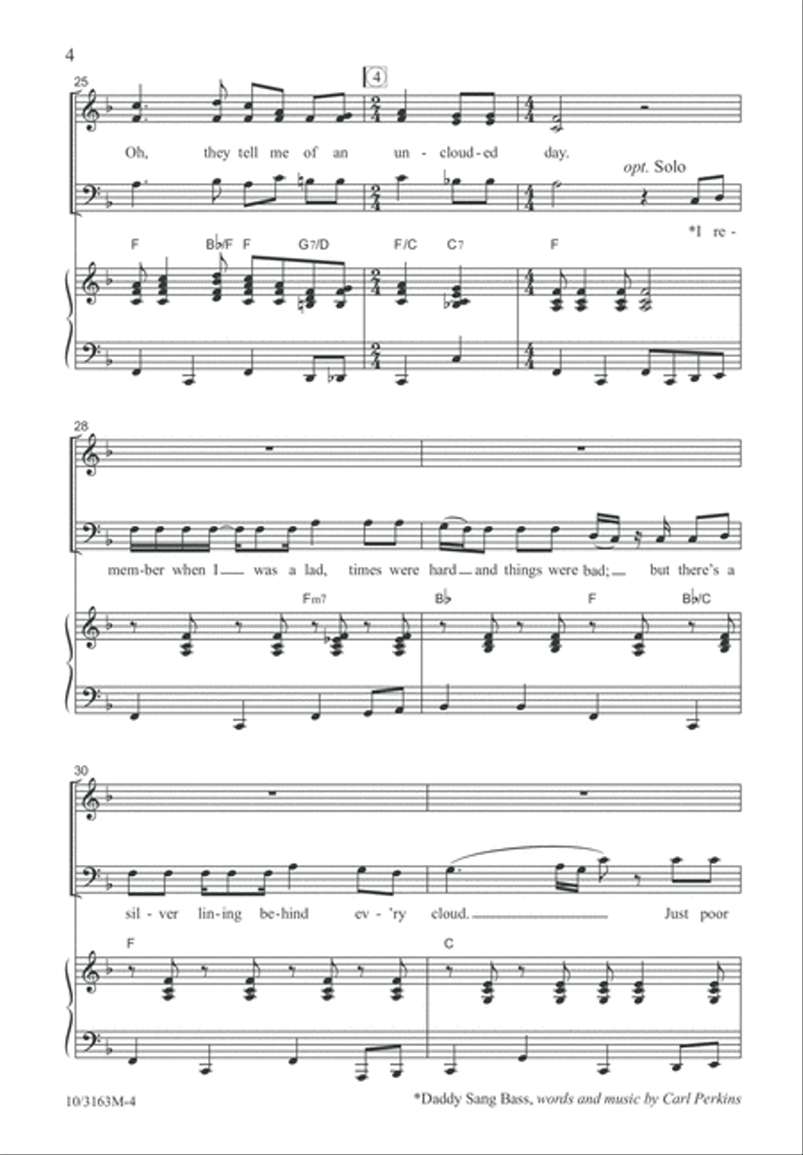 Hallelujah! By and By Hallelujah! By and By 4-Part scores gallery preview page 4