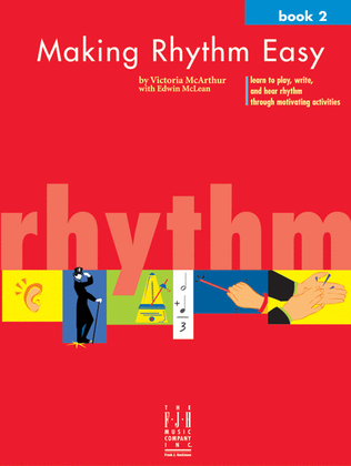 Book cover for Making Rhythm Easy, Book 2