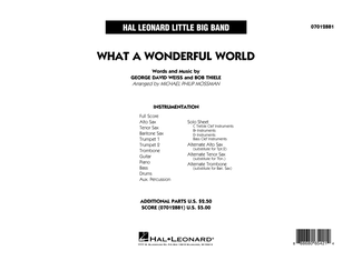 What A Wonderful World Dl - Full Score
