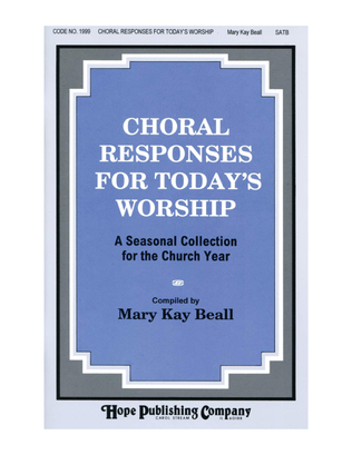 Book cover for Choral Responses for Today's Worship-Digital Download