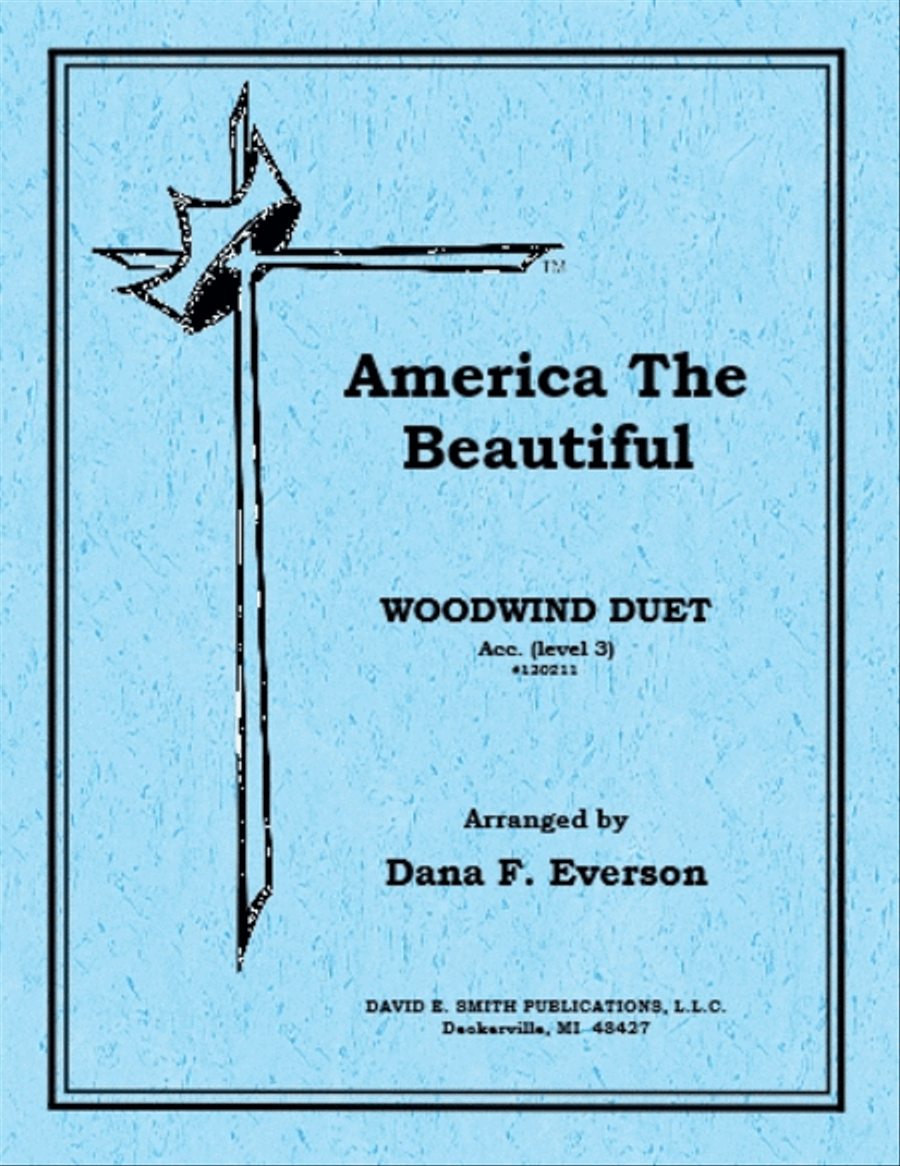 America The Beautiful Woodwind Duet scores gallery preview page 1