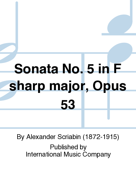 Sonata No. 5 in F sharp major, Op. 53