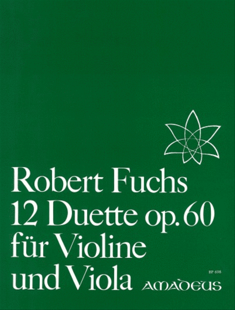 12 Duets op. 60 Viola scores gallery preview page 1